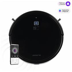 Робот-пылесос Polaris PVCR Wave 15 WiFi IQ Home Aqua черный