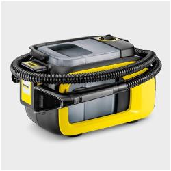 Моющий пылесос Karcher SE 3-18 Compact Battery Set, 184Вт, желтый [1.081-502.0]