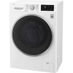 Стиральная машина LG F2J6NM7W кл: D фронт. макс:6кг (с сушкой) белый