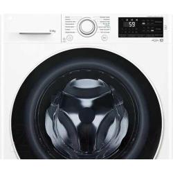Стиральная машина LG F2J6NM7W кл: D фронт. макс:6кг (с сушкой) белый