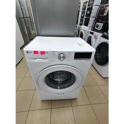 Стиральная + сушильная машина LG F2V5HG0W, белый / черный
