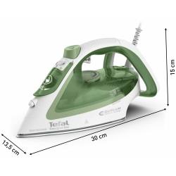 Паровой утюг Tefal Easygliss Eco FV5781E1 2800 Вт с ECO-режимом, паровым ударом 260 г / мин, системой самоочистки, вертикальным отпариванием, Франция