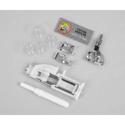 Швейная машина Janome Pink 25, белый / розовый