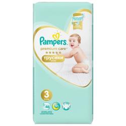 Pampers Premium Care 3D Soft трусики 3, 6-11 кг