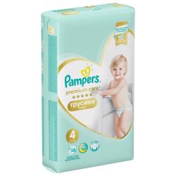 Pampers Premium Care 3D Soft трусики 4, 9-15 кг