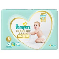 Pampers Premium Care 3D Soft трусики 3, 6-11 кг