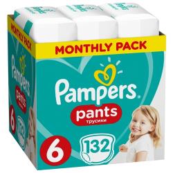 Pampers трусики Pants 6 (15+ кг)