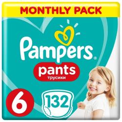 Pampers трусики Pants 6 (15+ кг)