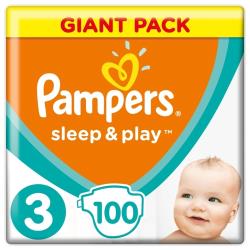 Pampers подгузники Sleep&amp;Play 3 (6-10 кг)