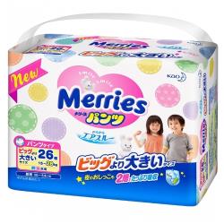 Merries трусики XXL (15-28 кг) 26 шт.