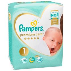 Pampers подгузники Premium Care 1, 2-5 кг