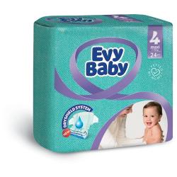 Evy Baby подгузники 4 (7-18 кг)