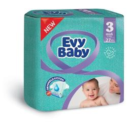 Evy Baby подгузники 3 (5-9 кг)