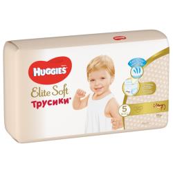 Huggies Elite Soft Трусики -Подгузники 5 {19шт} 12-17кг