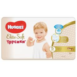 Huggies Elite Soft Трусики -Подгузники 5 {19шт} 12-17кг