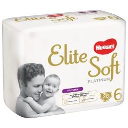 Huggies трусики Elite Soft Platinum 6 (15+ кг) 26 шт.