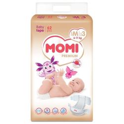 Momi подгузники Premium M (6-11 кг)