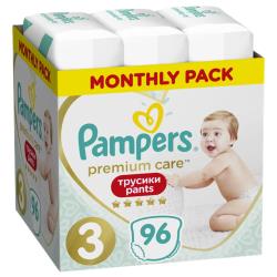 Pampers трусики Premium Care размер 3 (6-11 кг)