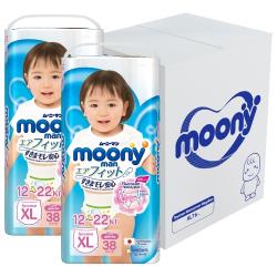 Moony трусики Man для девочек XL, 12-22 кг