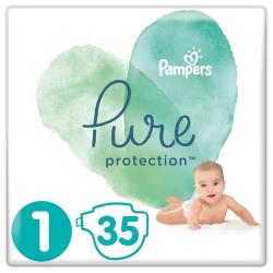 Pampers подгузники Pure Protection 1 (2-5 кг)