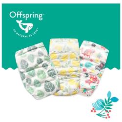 Offspring подгузники, Travel pack, L 9-13 кг. 3 шт. 3 расцветки, OF01L3LMLA