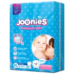 JOONIES Premium Soft Подгузники-трусики, размер XL (12-17 кг), 38 шт.