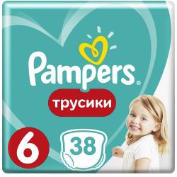 Pampers трусики Pants 6 (15+ кг)