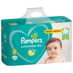 Подгузники Pampers Active Baby-Dry 5 размер, 11-16 кг, 60 шт