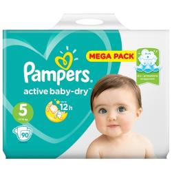 Подгузники Pampers Active Baby-Dry, размер 5, 11-16 кг, 60 шт.