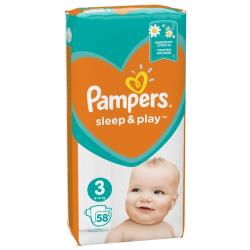 Pampers подгузники Sleep&amp;Play 3 (6-10 кг)