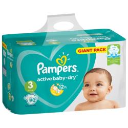 Pampers подгузники Active Baby-Dry 3, 6-10 кг