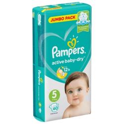 Pampers подгузники Active Baby-Dry 5, 11-16 кг