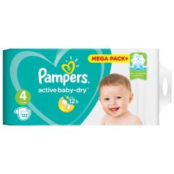 Pampers подгузники Active Baby-Dry 4, 9-14 кг