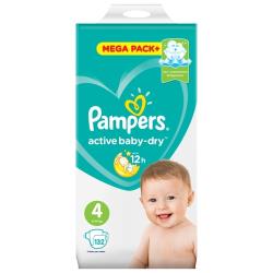 Pampers подгузники Active Baby-Dry 4, 9-14 кг