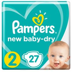 Pampers подгузники New Baby Dry 2 (4-8 кг)