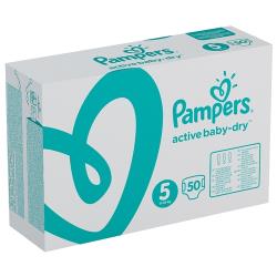 Pampers подгузники Active Baby-Dry 5 (11-18 кг)