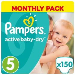 Pampers подгузники Active Baby-Dry 5 (11-18 кг)