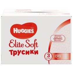 Подгузники трусики Huggies Elite Soft 6-11кг, 3 размер, 25шт