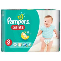 Подгузники трусики Pampers 3 размер, 6-11 кг, 19 шт, с мягким пояском