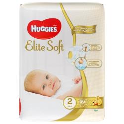 Huggies подгузники Elite Soft 2 (3-6 кг)