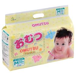 Omutsu подгузники M (6-11 кг)