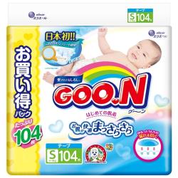 Goo.N подгузники Ultra S, 4-8 кг