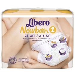 Libero подгузники Newborn 1 (2-5 кг)