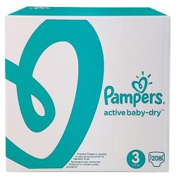 Pampers подгузники Active Baby-Dry 3 (5-9 кг)