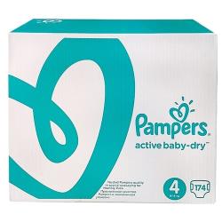 Pampers подгузники Active Baby-Dry 4 (8-14 кг)