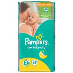 Pampers подгузники New Baby-Dry 2 (3-6 кг)