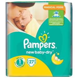 Pampers подгузники New Baby Dry 1 (2-5 кг)