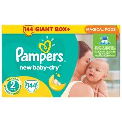 Pampers подгузники New Baby-Dry 2 (3-6 кг)