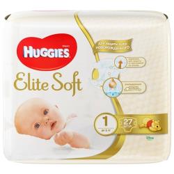 Huggies подгузники Elite Soft 1 (до 5 кг)