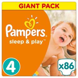 Pampers подгузники Sleep&amp;Play 4 (8-14 кг)